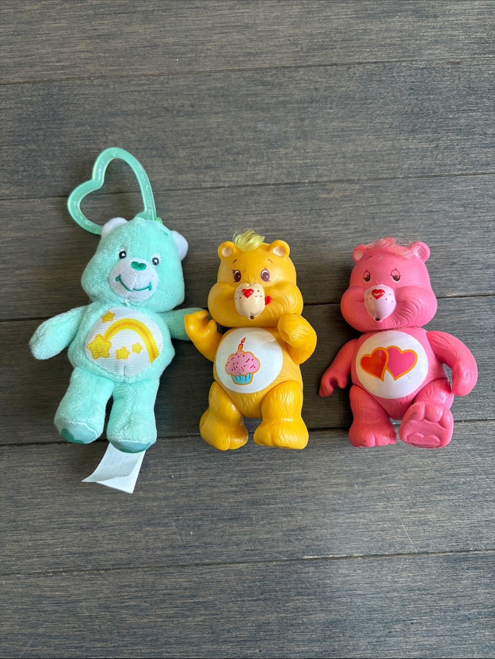 Vintage Care Bears x3